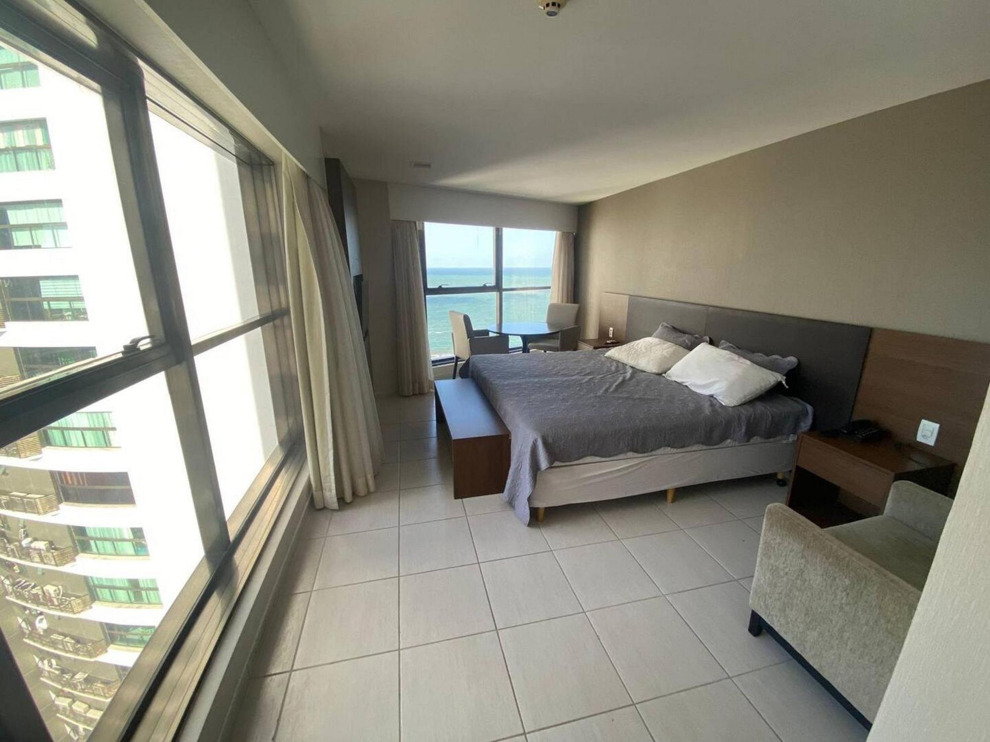 Flat Beira Mar Academia Piscina Boa Viagem Recife - Com Cafe Da Manha Opcional Daire Dış mekan fotoğraf